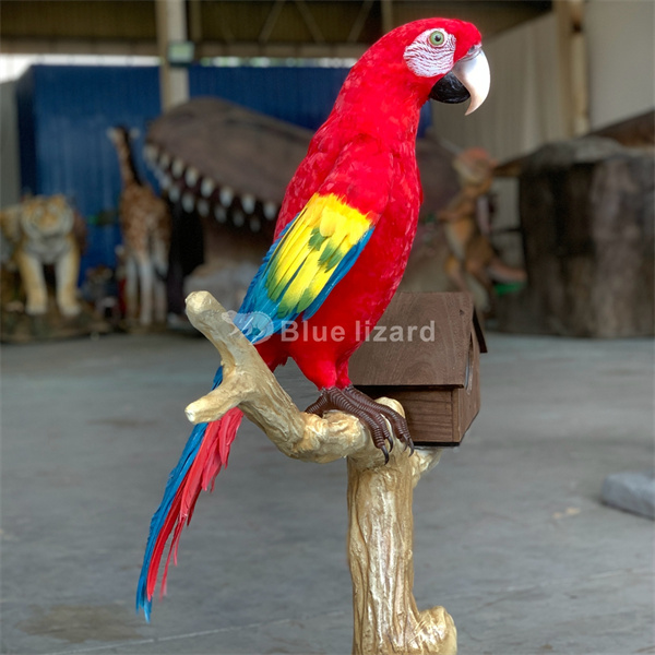 Bird papagaj animatronic