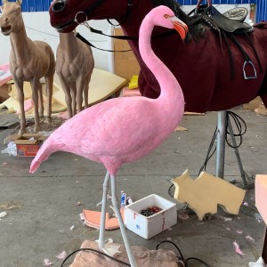 Flamingo pind fjer