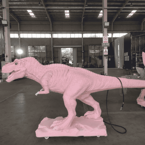 ပြင်ပကစားကွင်း Animatronic စက်ရုပ် Dinosaur T-Rex Head Park (၃)၊