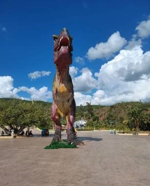 modelo de simulación de dinosaurio