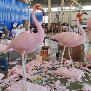 modeling flamingo