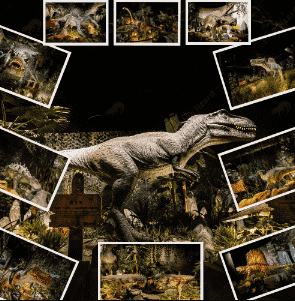 Outdoor Playground Animatronic Robot Dinosaur T-Rex Head Park (9)