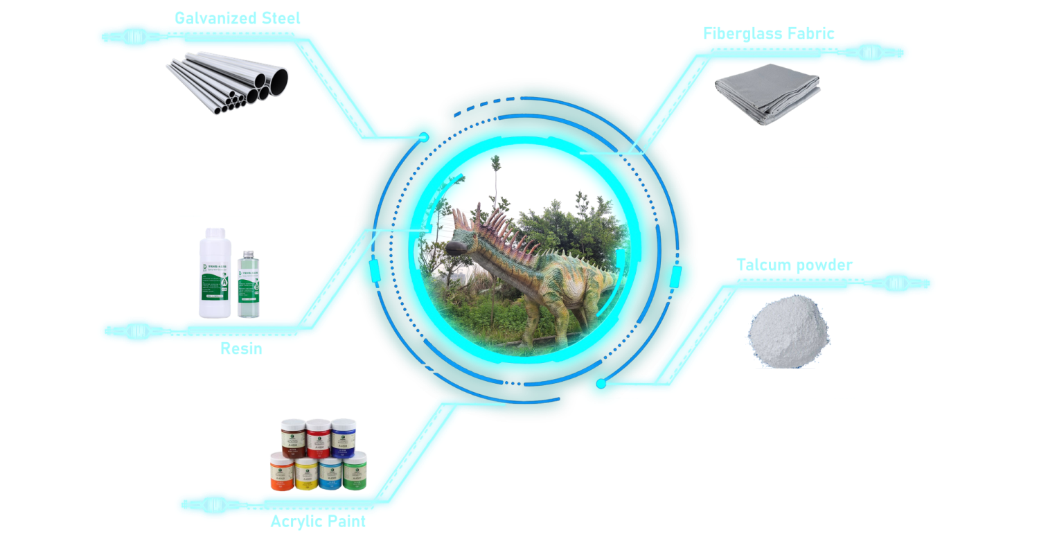 Raw material drawing of FRP products